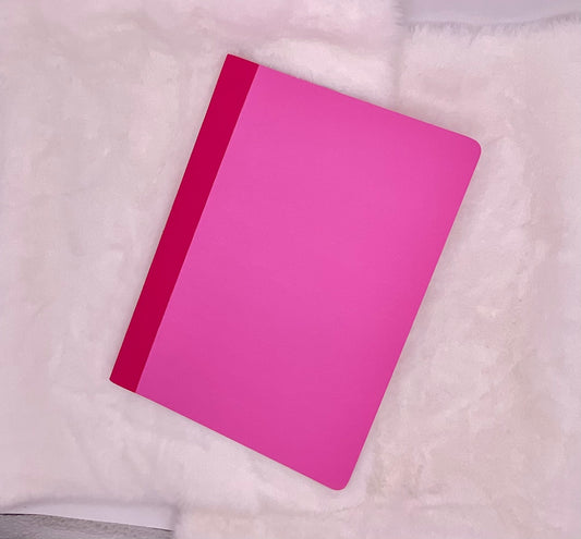 Custom Composition Notebook - Bright Colored Spine