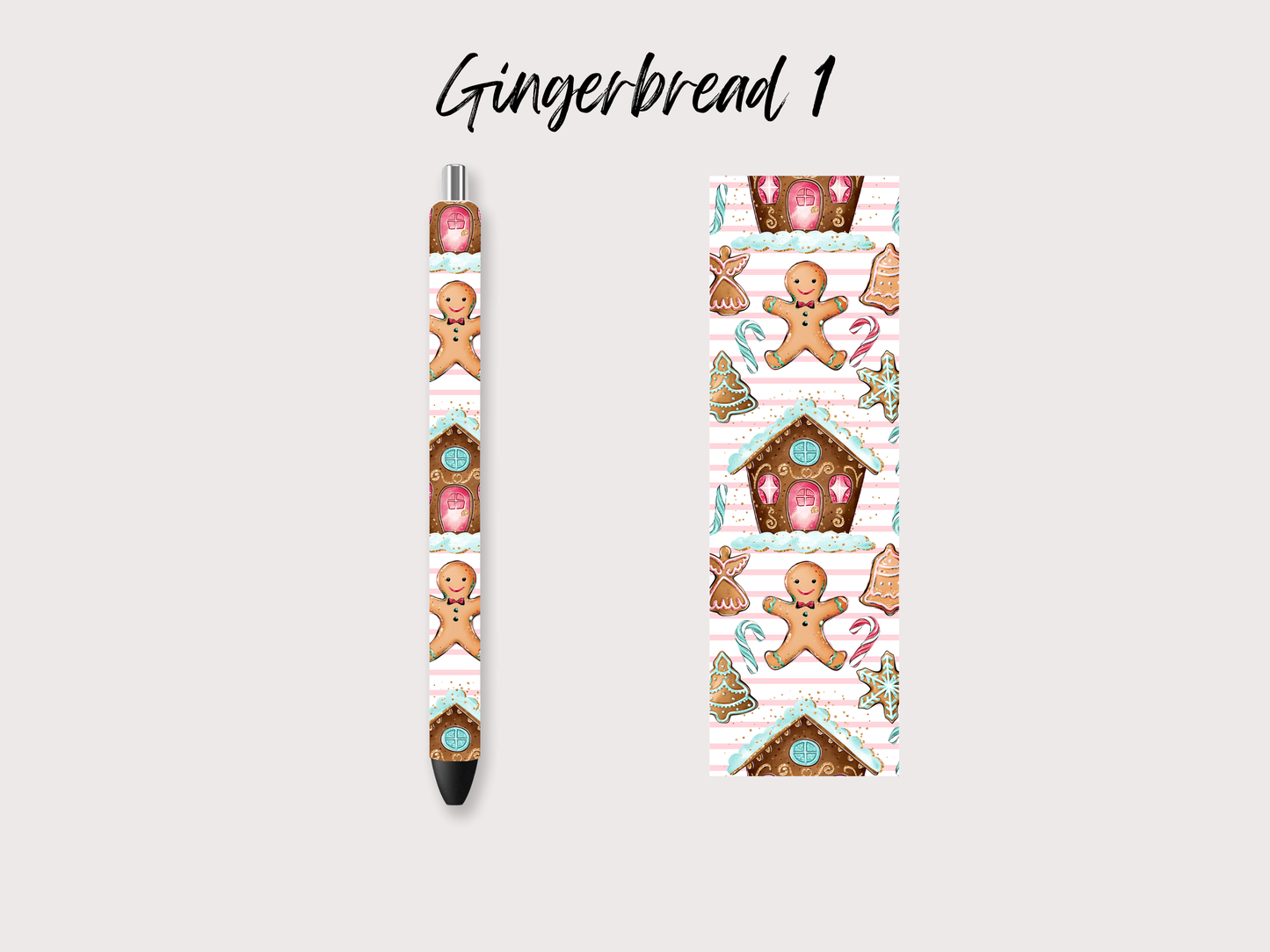 Gingerbread 1 Pen Wrap