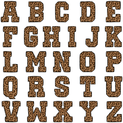 Custom Gift Tags - Brown Leopard