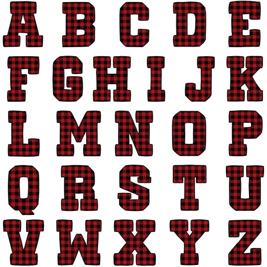 Custom Gift Tags - Buffalo Check