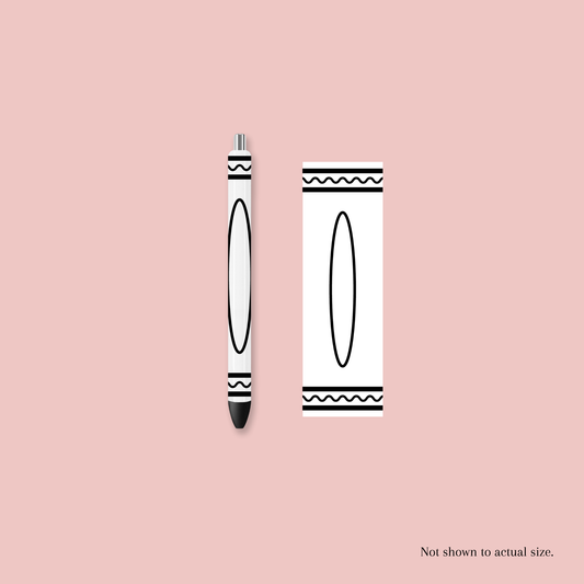 Crayon Pen Wrap
