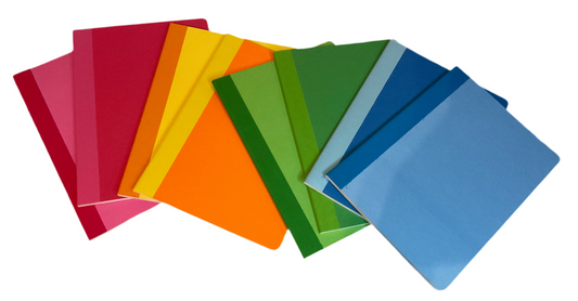 Custom Composition Notebook - Bright Colored Spine