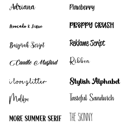 Custom Gift Tags - Green Plaid