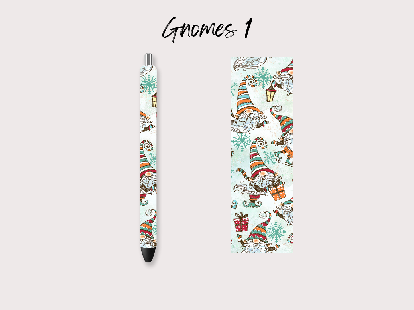 Gnomes 1 Pen Wrap