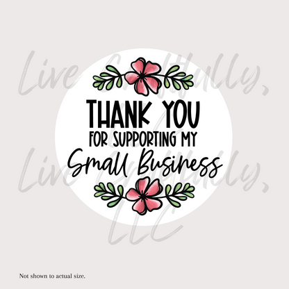 Small Business Thank You Floral