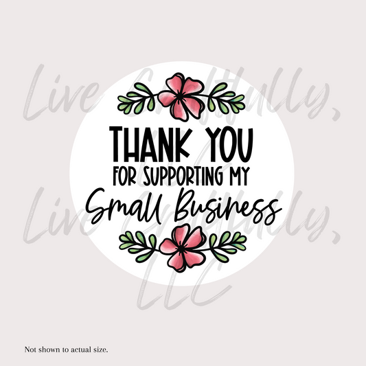 Small Business Thank You Floral