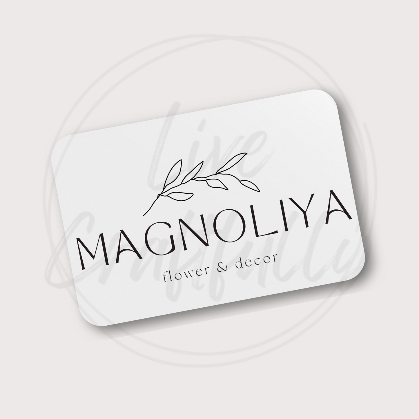 Custom Logo Sticker