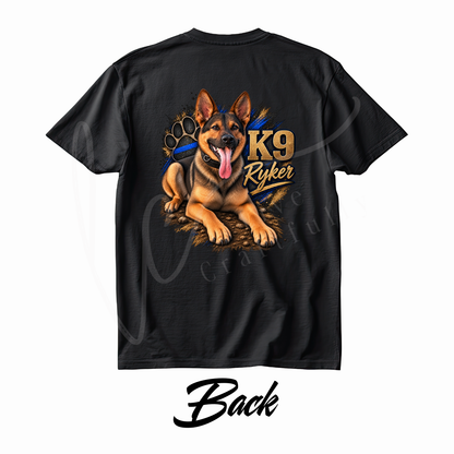 MCSO K-9 Ryker Fundraiser T-Shirt