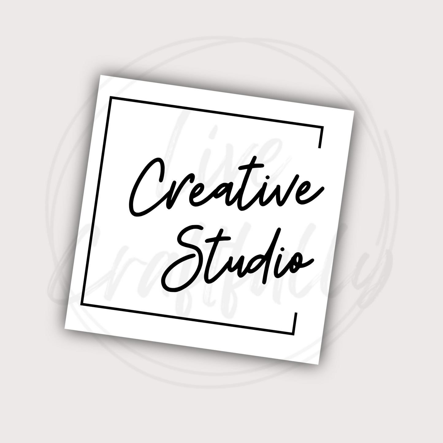 Custom Logo Sticker