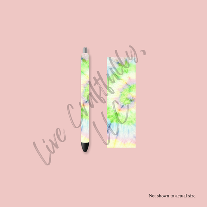 Tie Dye Pen Wraps